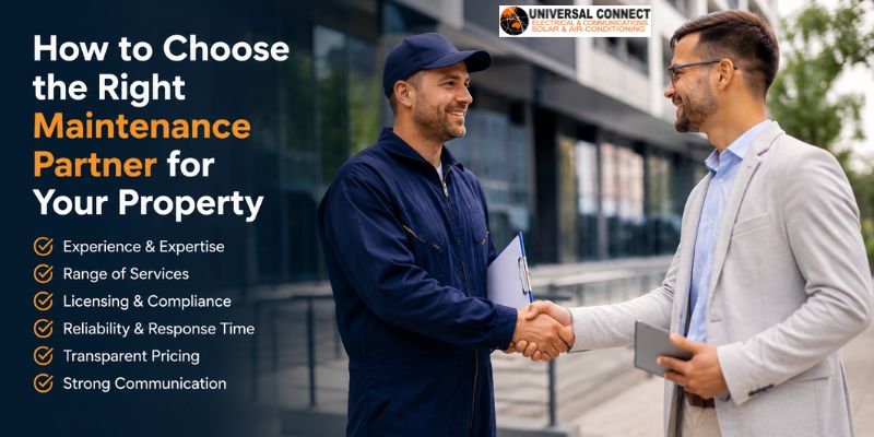 Choose the Right Maintenance Partner