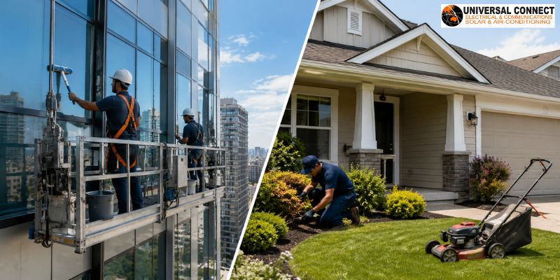 Commercial vs Residential Maintenance Services